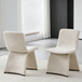Fabric Dining Chairs in Set of 2 - Marsia