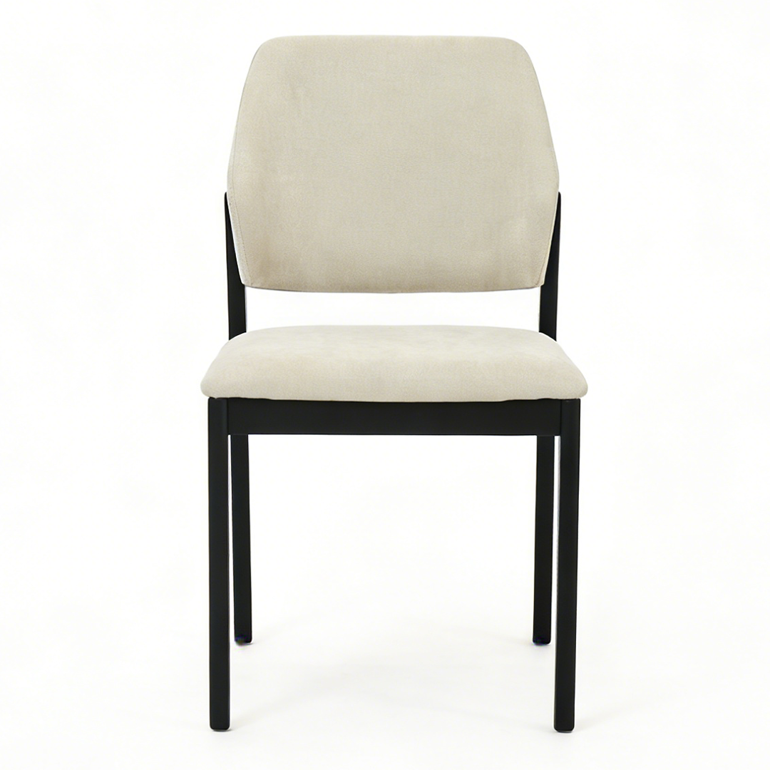 Fabric Dining Chairs in Set of 2 - Mira