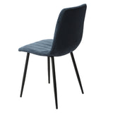 Fabric Dining Chairs in Set Of 2 Straight Stitch - Aspen