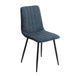 Fabric Dining Chairs in Set Of 2 Straight Stitch - Aspen