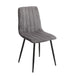 Fabric Dining Chairs in Set Of 2 Straight Stitch - Aspen