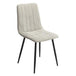 Fabric Dining Chairs in Set Of 2 Straight Stitch - Aspen