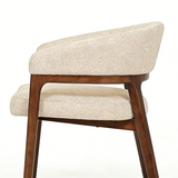 Fabric Dining Chairs in Set of 2 - Zara