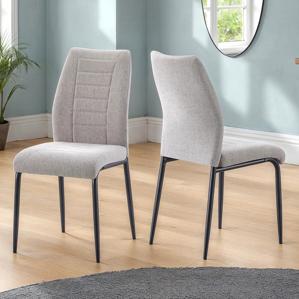 Fabric Dining Chairs in Set Of 4 - Chilton