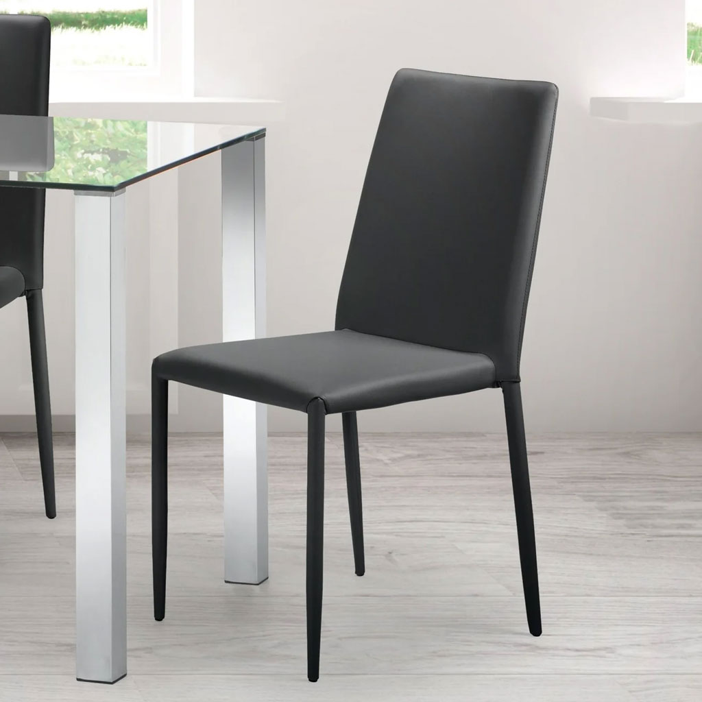 Fabric Dining Chairs in Set Of 4 - Jazz
