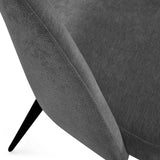 Fabric Dining Chairs in Set Of 2 - Ella