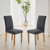 Fabric Dining Chairs in Set Of 2 - Hastings