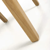 Fabric Dining Chairs in Set Of 2 With Natural Rubberwood Legs - Bailey