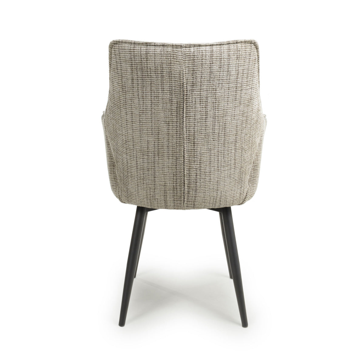 Fabric Dining Chairs in Set Of 2 With Swivel Function - Baltimore