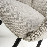 Fabric Dining Chairs in Set Of 2 With Swivel Function - Baltimore