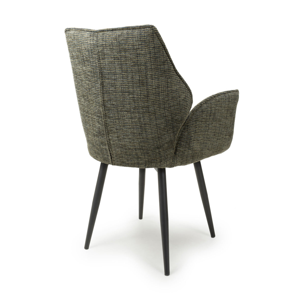 Fabric Dining Chairs in Set Of 2 With Swivel Function - Baltimore
