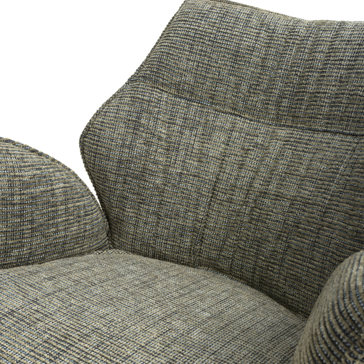 Fabric Dining Chairs in Set Of 2 With Swivel Function - Baltimore