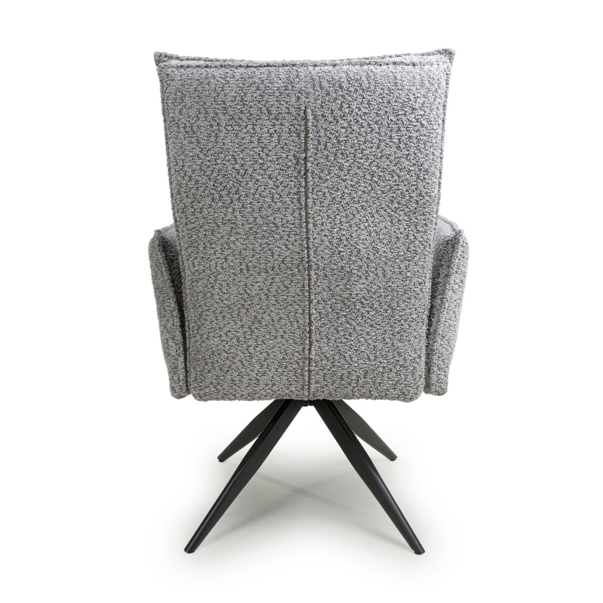 Fabric Dining Chairs in Set Of 2 With Swivel Function - Brunswick