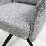 Fabric Dining Chairs in Set Of 2 With Swivel Function - Brunswick