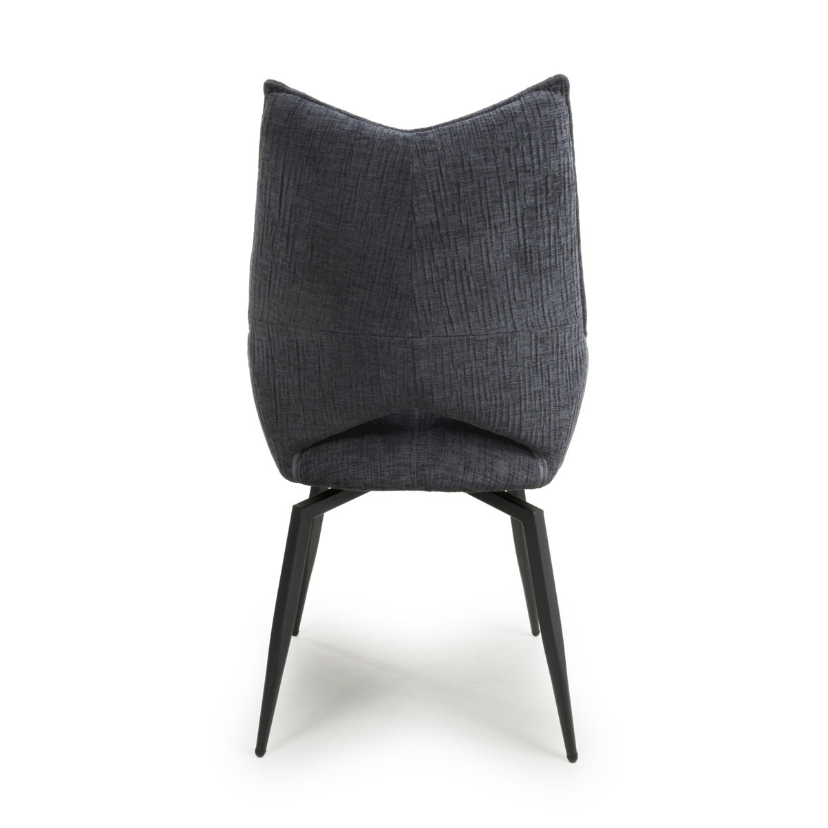Fabric Dining Chairs in Set Of 2 With Swivel Function - Dakar