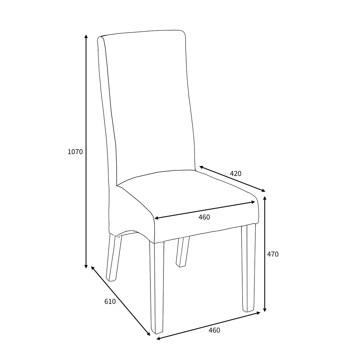 Fabric Dining Chairs in Set Of 2 Wave Back With Natural Rubberwood Legs - Baxter