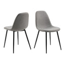 Fabric Dining Chairs in Set Of 4 - Wilma