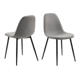 Fabric Dining Chairs in Set Of 4 - Wilma