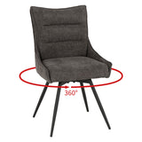 Fabric Dining Chairs Swivel in Set Of 2 - Lewis