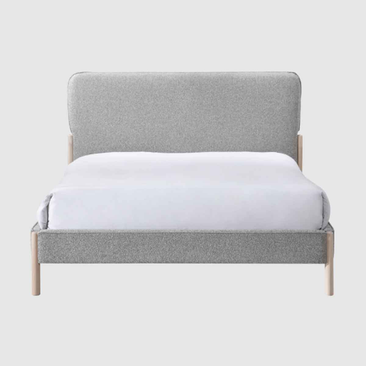 Fabric Double Bed 160.5cm Wide - Cove