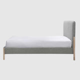 Fabric Double Bed 160.5cm Wide - Cove