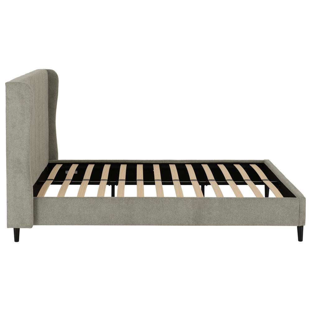 Fabric Double Bed - Amelia