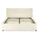Fabric Double Bed - Oberon
