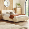 Fabric Double Bed - Oberon