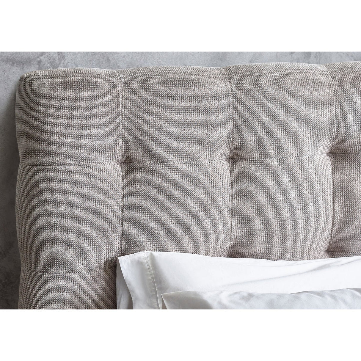 Fabric Double Bed - Odette