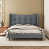 Fabric Double Bed - Verona