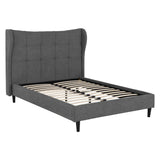 Fabric Double Bed - Verona