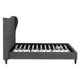 Fabric Double Bed - Verona