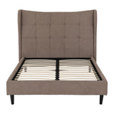 Fabric Double Bed - Verona