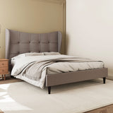 Fabric Double Bed - Verona