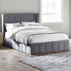 Fabric Double Ottoman Storage Bed - Katie