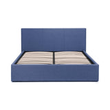 Fabric Double Ottoman Storage Bed - Rialto