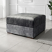 Fabric Footstool With Storage - Serena