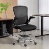 Fabric Home And Office Chair 60cm Wide With Adjustable Lumbar - Velmora