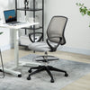 Fabric Home And Office Chair 68cm Wide With Footrest - Velmora