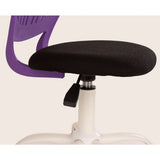 Fabric Home And Office Chair With White Base - Loft