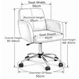 Fabric Home And Office Chair - Oxted