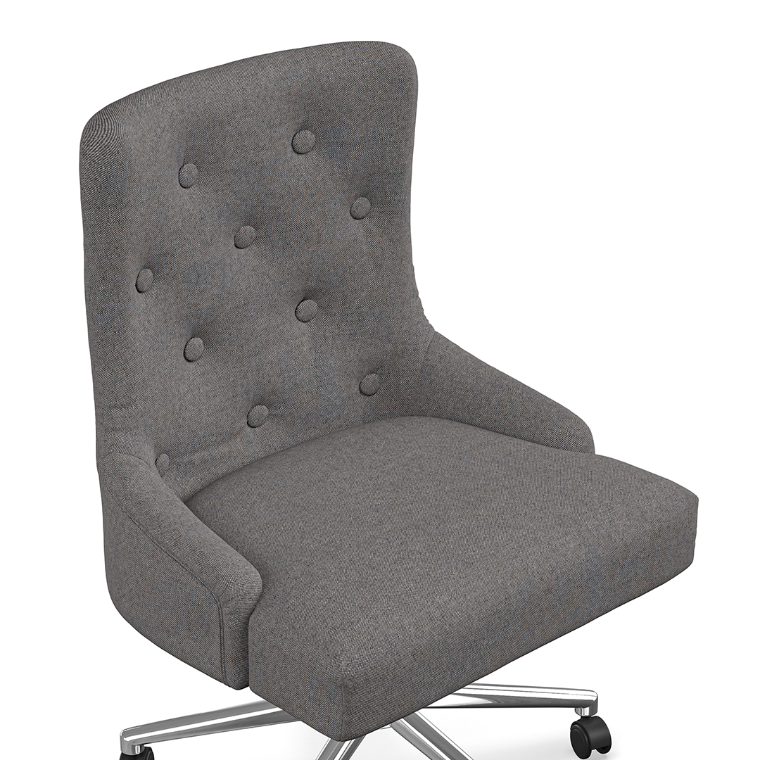 Fabric Home And Office Chair - Swansley