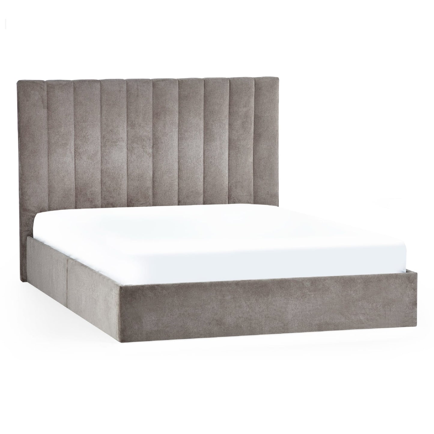 Fabric King Size Bed - Eloise