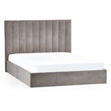 Fabric King Size Bed - Eloise