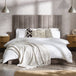 Fabric King Size Bed - Eloise
