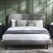 Fabric King Size Bed - Hannah