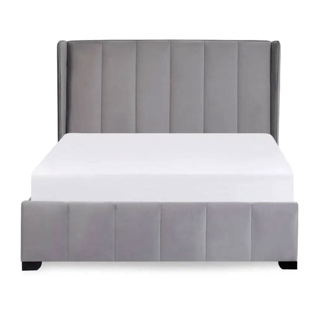Fabric King Size Bed - Katie