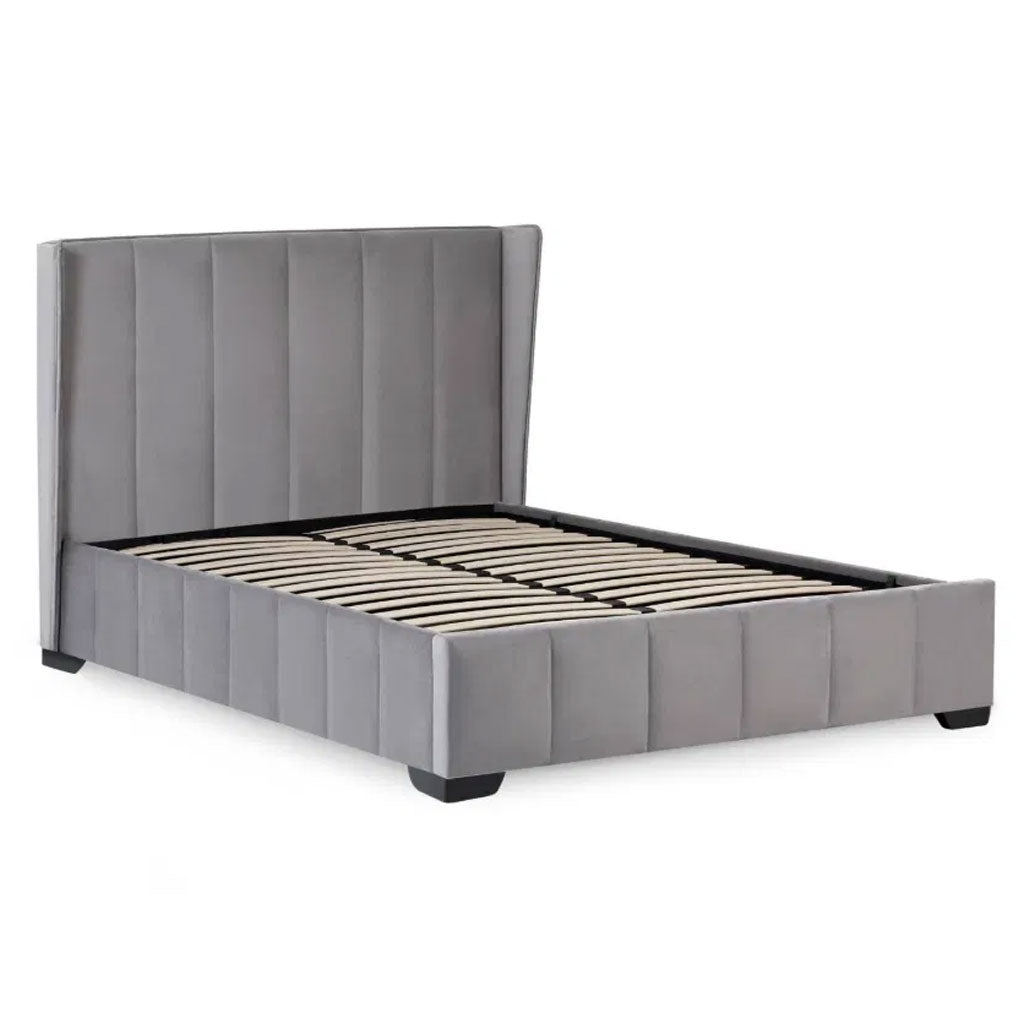 Fabric King Size Bed - Katie