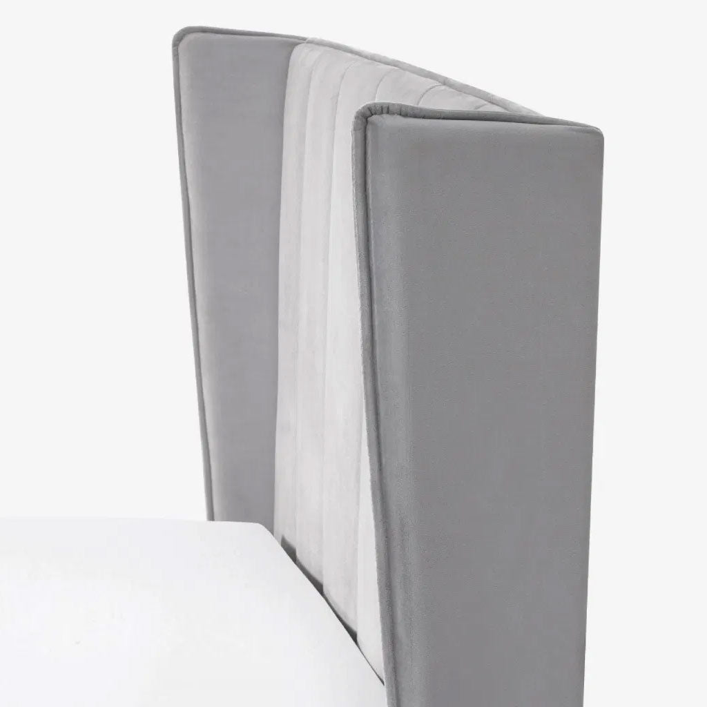 Fabric King Size Bed - Katie