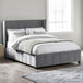 Fabric King Size Bed - Katie